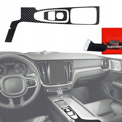 Изображение GrizzGlass Folia do wntrza GrizzGlass PianoSkin Glossy do Volvo XC90 T5 Drive Mode (2015-2021) [2w1]