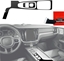 Изображение GrizzGlass Folia do wntrza GrizzGlass PianoSkin Glossy do Volvo XC90 T5 Drive Mode (2015-2021) [2w1]