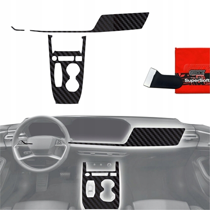 Изображение GrizzGlass Folia do wntrza GrizzGlass PianoSkin Matte do Audi A5 B10 (2025) [3w1]