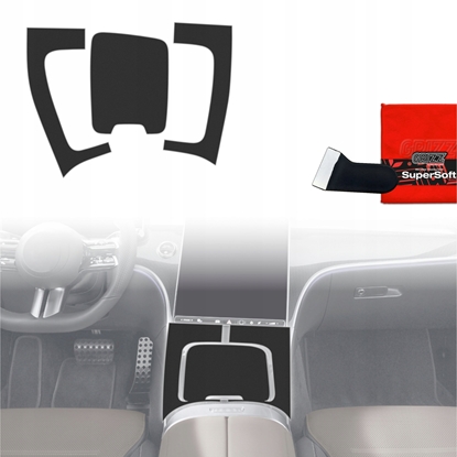Изображение GrizzGlass Folia do wntrza GrizzGlass PianoSkin Matte do Mercedes C Klasa W206 (2021-2025) [3w1]