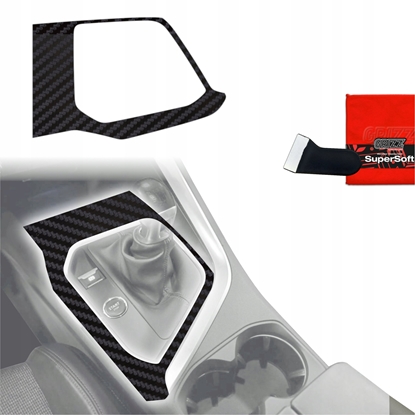 Изображение GrizzGlass Folia do wntrza GrizzGlass PianoSkin Matte do Peugeot 3008 (2016-2020)