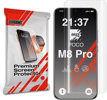 Изображение GrizzGlass Folia hydroelowa GrizzGlass Hydrofilm do Xiaomi POCO M8 Pro