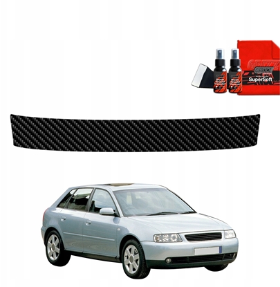 Attēls no GrizzGlass Folia karbonowa na próg baganika GrizzGlass BodyShield do Audi A3 8L Hatchback 5D (1999-2003)