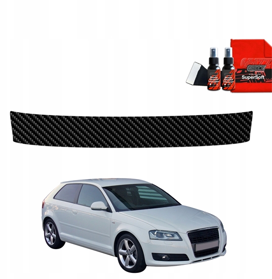 Picture of GrizzGlass Folia karbonowa na próg baganika GrizzGlass BodyShield do Audi A3 8P Hatchback 3D (2003-2008)