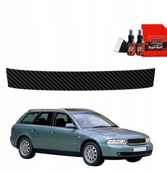 Picture of GrizzGlass Folia karbonowa na próg baganika GrizzGlass BodyShield do Audi A4 B5 Avant (1994-2001)