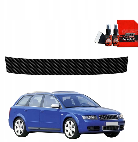 Picture of GrizzGlass Folia karbonowa na próg baganika GrizzGlass BodyShield do Audi A4 B6 Avant (2000-2006)
