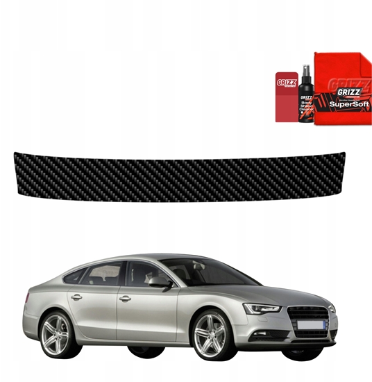 Изображение GrizzGlass Folia karbonowa na próg baganika GrizzGlass BodyShield do Audi A5 8T SUV 5D (2007-2016)