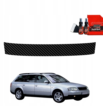 Attēls no GrizzGlass Folia karbonowa na próg baganika GrizzGlass BodyShield do Audi A6 C5 Avant (1998-2004)