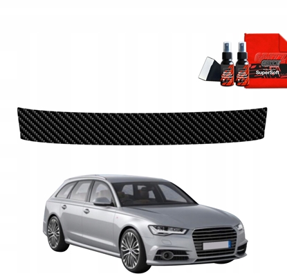 Attēls no GrizzGlass Folia karbonowa na próg baganika GrizzGlass BodyShield do Audi A6 C7 Avant Facelifting (2014-2018)