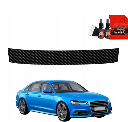 Attēls no GrizzGlass Folia karbonowa na próg baganika GrizzGlass BodyShield do Audi A6 C7 Sedan Facelifting (2014-2018)