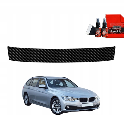Attēls no GrizzGlass Folia karbonowa na próg baganika GrizzGlass BodyShield do BMW 3 F31 Kombi LCI (2015-2018)