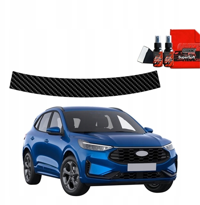 Attēls no GrizzGlass Folia karbonowa na próg baganika GrizzGlass BodyShield do Ford Kuga Active X Facelift (2024-2025)