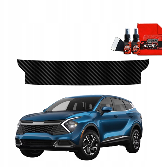 Picture of GrizzGlass Folia karbonowa na próg baganika GrizzGlass BodyShield do Kia Sportage 5 (2021-2025)