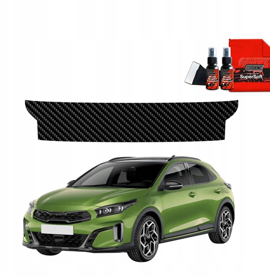 Picture of GrizzGlass Folia karbonowa na próg baganika GrizzGlass BodyShield do Kia XCeed (2022-2025)