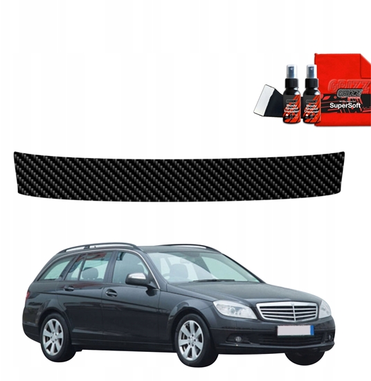 Изображение GrizzGlass Folia karbonowa na próg baganika GrizzGlass BodyShield do Mercedes Benz C Klasa S204 Kombi (2007-2011)