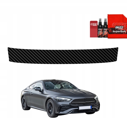 Изображение GrizzGlass Folia karbonowa na próg baganika GrizzGlass BodyShield do Mercedes CLE 300 (2023-2026)