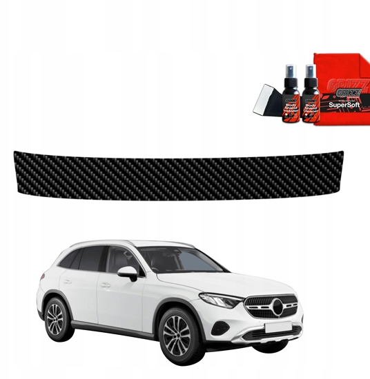 Picture of GrizzGlass Folia karbonowa na próg baganika GrizzGlass BodyShield do Mercedes GLC Wagon (2025)