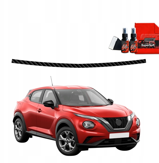 Picture of GrizzGlass Folia karbonowa na próg baganika GrizzGlass BodyShield do Nissan Juke Facelift (2024-2025)