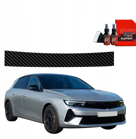 Picture of GrizzGlass Folia karbonowa na próg baganika GrizzGlass BodyShield do Opel Astra (2021-2024)