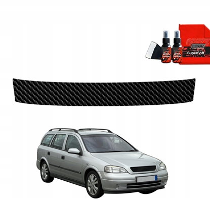 Изображение GrizzGlass Folia karbonowa na próg baganika GrizzGlass BodyShield do Opel Astra G Kombi (1998-2009)