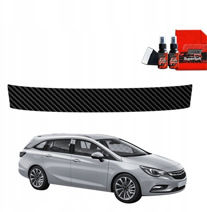 Изображение GrizzGlass Folia karbonowa na próg baganika GrizzGlass BodyShield do Opel Astra J Kombi 5D (2012-2015)