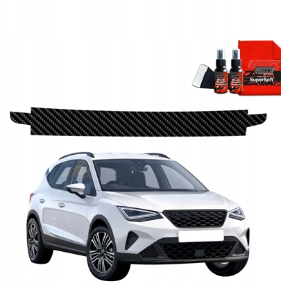 Изображение GrizzGlass Folia karbonowa na próg baganika GrizzGlass BodyShield do Seat Arona (2021-2025)