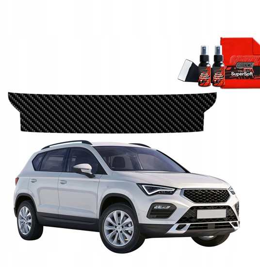 Picture of GrizzGlass Folia karbonowa na próg baganika GrizzGlass BodyShield do Seat Ateca (2020-2025)