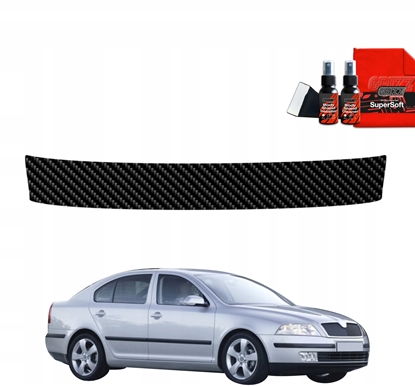 Изображение GrizzGlass Folia karbonowa na próg baganika GrizzGlass BodyShield do Skoda Octavia 2 (2004-2008)