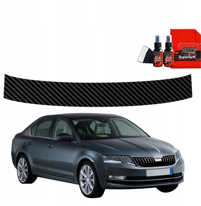Изображение GrizzGlass Folia karbonowa na próg baganika GrizzGlass BodyShield do Skoda Octavia 3 (2017-2020)