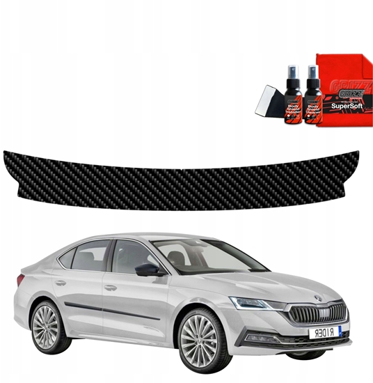 Picture of GrizzGlass Folia karbonowa na próg baganika GrizzGlass BodyShield do Skoda Octavia 4 Hatchback (2019-2024)