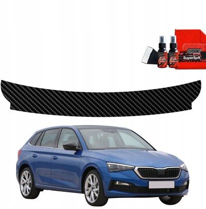 Изображение GrizzGlass Folia karbonowa na próg baganika GrizzGlass BodyShield do Skoda Scala (2019-2023)