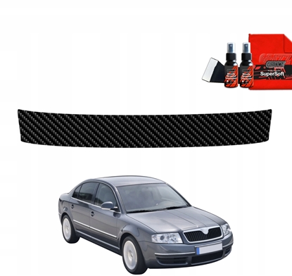 Изображение GrizzGlass Folia karbonowa na próg baganika GrizzGlass BodyShield do Skoda Superb (2001-2008)