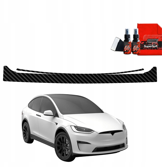 Picture of GrizzGlass Folia karbonowa na próg baganika GrizzGlass BodyShield do Tesla Model X (2021-2025)