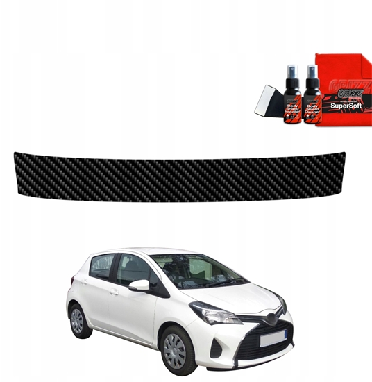 Picture of GrizzGlass Folia karbonowa na próg baganika GrizzGlass BodyShield do Toyota Yaris (2011-2016)