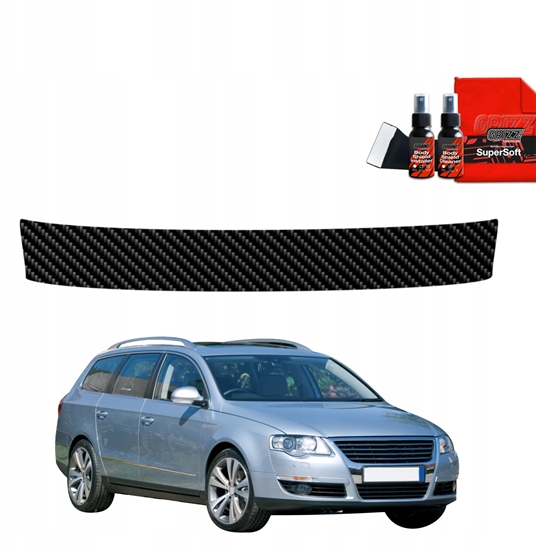 Picture of GrizzGlass Folia karbonowa na próg baganika GrizzGlass BodyShield do Volkswagen Passat B6 Variant (2005-2010)