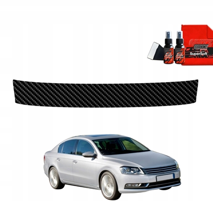 Изображение GrizzGlass Folia karbonowa na próg baganika GrizzGlass BodyShield do Volkswagen Passat B7 Sedan (2010-2014)