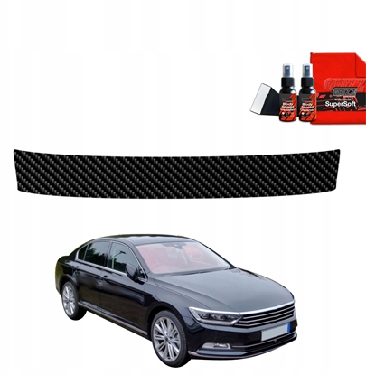 Изображение GrizzGlass Folia karbonowa na próg baganika GrizzGlass BodyShield do Volkswagen Passat B8 Sedan (2014-2022)