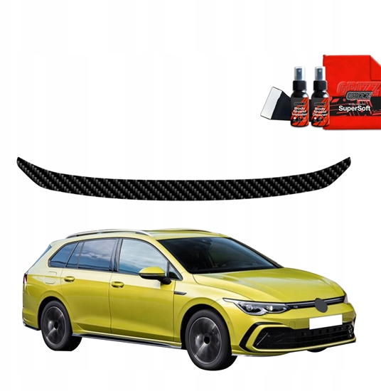 Изображение GrizzGlass Folia karbonowa na próg baganika GrizzGlass BodyShield do Volkswagen VW Golf 8 Variant (2024-2025)