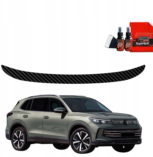 Изображение GrizzGlass Folia karbonowa na próg baganika GrizzGlass BodyShield do Volkswagen VW Tiguan 3 (2024-2025)