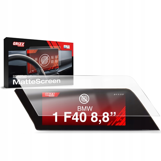 Изображение GrizzGlass Folia matowa GrizzGlass CarDisplay Protection do BMW 1 F40 8,8" (2019-2023)
