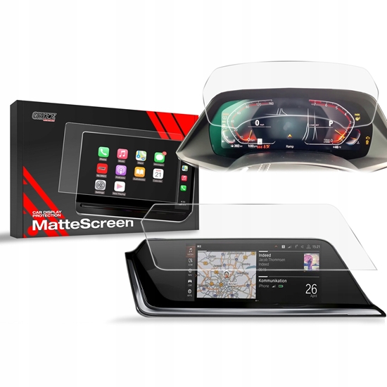 Изображение GrizzGlass Folia matowa GrizzGlass CarDisplay Protection do BMW Z4 G29 10,25" (2019-2025) [2w1]