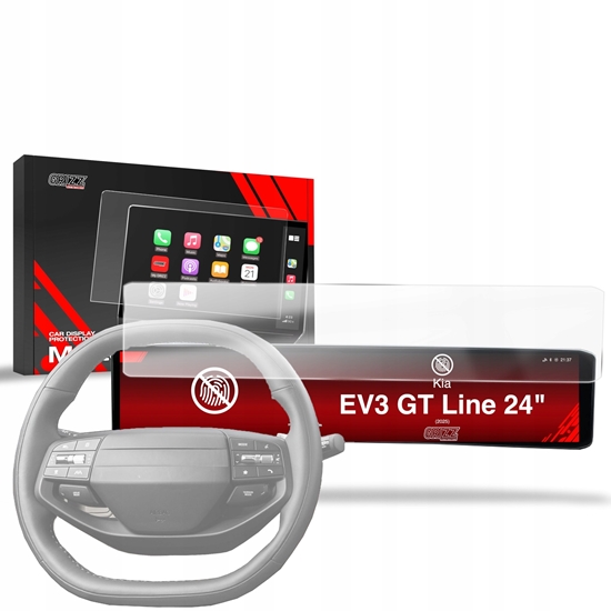 Изображение GrizzGlass Folia matowa GrizzGlass CarDisplay Protection do Kia EV3 GT Line 24" (2025)