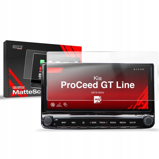 Изображение GrizzGlass Folia matowa GrizzGlass CarDisplay Protection do Kia Proceed GT Line (2018-2024)