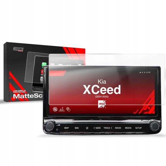 Изображение GrizzGlass Folia matowa GrizzGlass CarDisplay Protection do Kia XCeed (2024-2025)