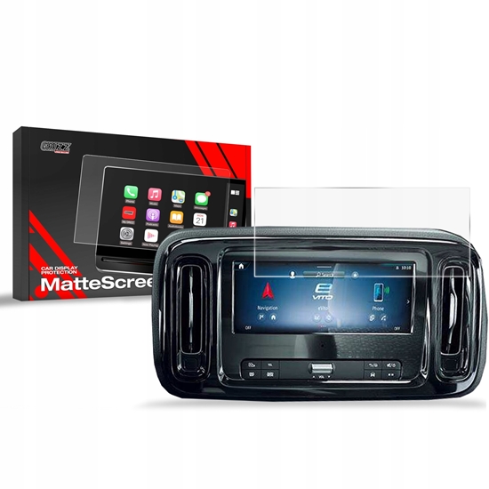 Изображение GrizzGlass Folia matowa GrizzGlass CarDisplay Protection do Mercedes Vito MBUX 10,25" (2023-2025)