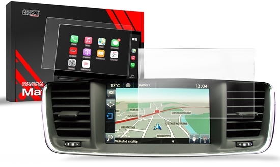 Изображение GrizzGlass Folia matowa GrizzGlass CarDisplay Protection do Peugeot 508 7" (2010-2018)