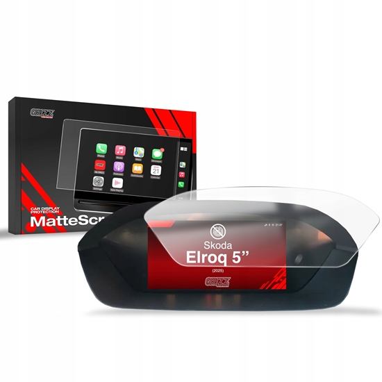 Изображение GrizzGlass Folia matowa GrizzGlass CarDisplay Protection do Skoda Elroq 5" (2025)