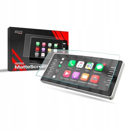 Изображение GrizzGlass Folia matowa GrizzGlass CarDisplay Protection do Skoda Scala 9,2" Amundsen (2019-2023)