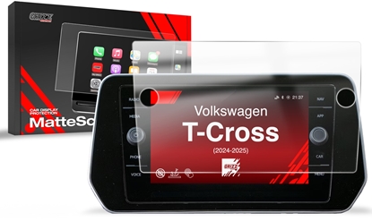 Изображение GrizzGlass Folia matowa GrizzGlass CarDisplay Protection do Volkswagen T-Cross Discover Media (2024-2025)