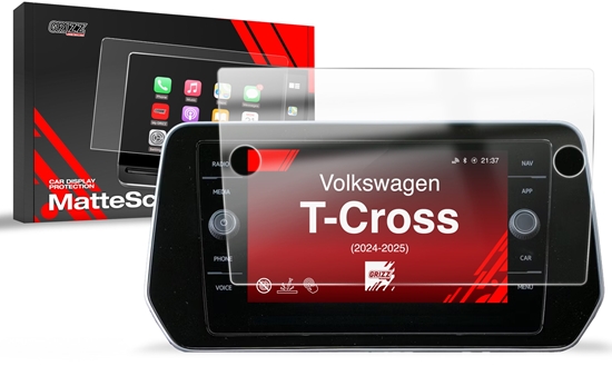 Picture of GrizzGlass Folia matowa GrizzGlass CarDisplay Protection do Volkswagen T-Cross Discover Media (2024-2025)